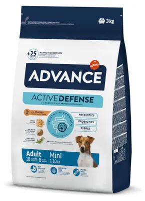 Productafbeelding van Advance Mini, volwaardig voer voor volwassen honden
