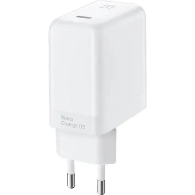 Zdjęcie produktu dla Oneplus 5481100042 Ładowarka ścienna Szybka ładowarka Warp Charge White