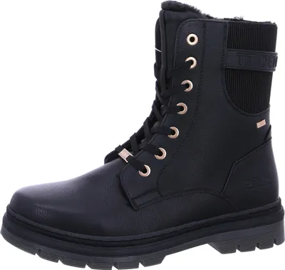 Produktbild von Tom Tailor Schnürstiefel Schwarz