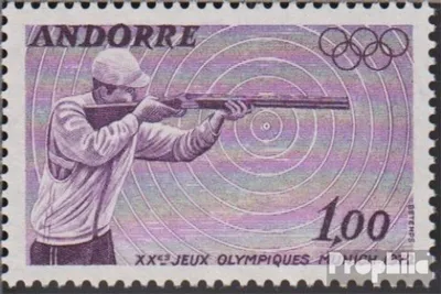 Produktbild von Briefmarken Andorra - Französische Post 1972 Mi 241 (kompl.Ausg.) postfrisch Sommerspiele