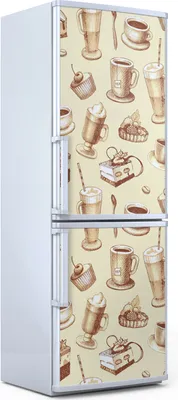 Produktbild von Magnete Dekorative - 60 cm x 180 cm - Küche Magnetmatte Kühlschrankmagnete - Beerenkuchen Und Schokolade