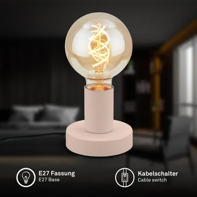 Obrázek produktu pro Stolní lampa Stolní lampa Obývací pokoj Ložnice Kabelový spínač Předsíň Retro