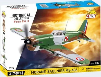 Image de COBI-5724 Jouets de construction - Historical Kit Morane Saulnier MS.406
