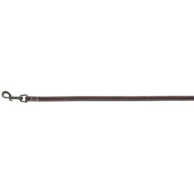 Image de Laisse Trixie Native Cuir Anthracite S-M 1,00 m/15 mm