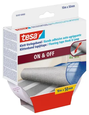 Produktbild von tesa Klett-Verlegeband 10m x 50mm