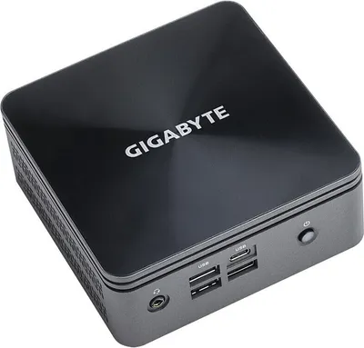 Produktbild von Gigabyte BRIX s GB-BRi7H-10710 (rev. 1.0) - Barebone - Ultra Compact PC Kit - 1 x Core i7 10710U / 1.1 GHz - RAM 0 GB - UHD Graphics - 1GbE
