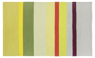 Image de Tapis multicolore à motifs rayés