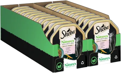 Obrázok produktu pre Sheba® 428002 Sheba® Katzen-Nassfutter Nature's in Sauce mit Lachs 22x 85,0 g