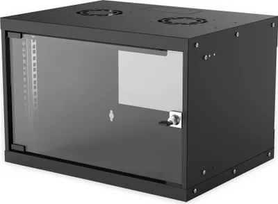 Obrázok produktu pre INTELLINET Wandverteiler 19" 6 HE 540x400 Flatpack schwarz