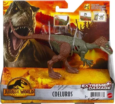 Zdjęcie produktu dla Mattel Jurassic World Dino Coelurus 10 cm