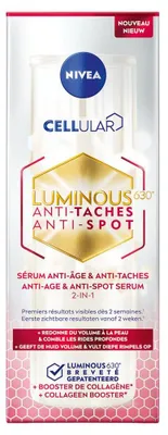 Produktbild von Nivea Cellular Luminous 630 Anti-Aging- und Anti-Pigmentflecken-Serum (30 ml)