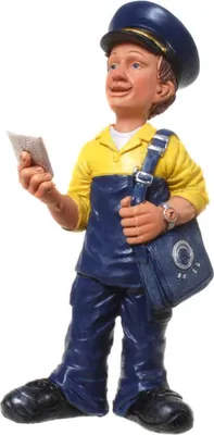 Produktbild von Funny Beruf - Figur Postbote