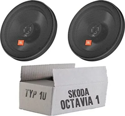 Produktbild von JBL STAGE2 624 | 2-Wege | 16,5cm Koax Lautsprecher - Einbauset passend für Skoda Octavia 1 1U Front - justSOUND