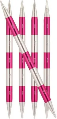 Produktbild von KnitPro Nadelspiel SmartStix : 5,00mm 14cm Durchmesser: 5,00mm Länge cm: 14cm