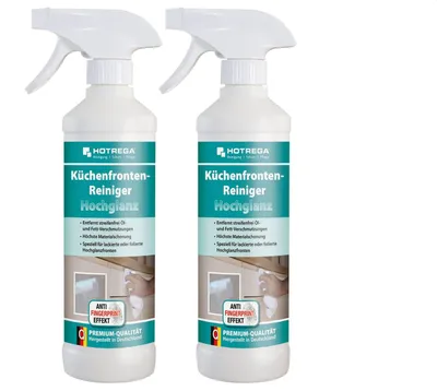Produktbild von Hotrega H110234 Küchenfronten-Reiniger - Hochglanz - 2er Set