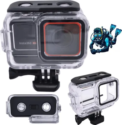 Produktbild von 40 m3 wasserdichtes Tauchgehäuse, Unterwasser-Schutzhülle für Insta360 ACE