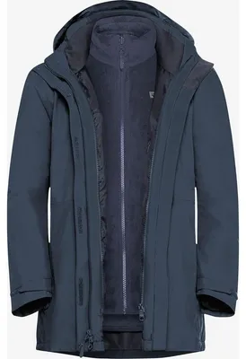 Produktbild von Jack Wolfskin Damen Winterjacke Rotwand 3IN1 Jacket W Blau XL
