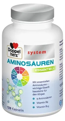 Produktbild von Doppelherz System Aminosäuren essentiell Kapseln, 120 St. Kapseln
