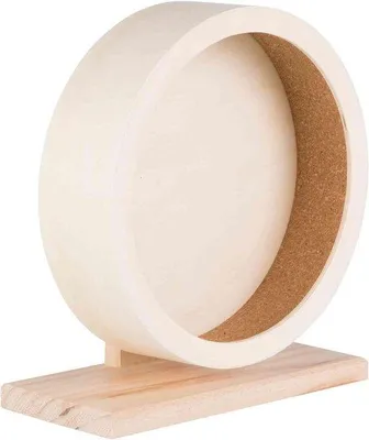 Image de Roue en bois de 33 cm pour hamster