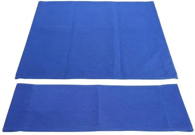 Obrázok produktu pre Sada drevených stoličiek pre režisérov – modrá – 52 x 42 cm – balenie po 2 kusy