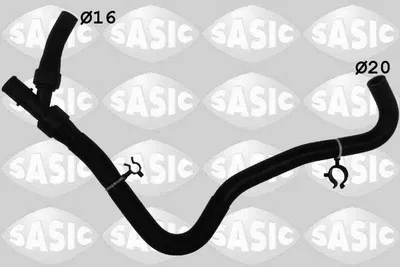 Produktbild von SASIC Kühlerschlauch Wasserschlauch für RENAULT MEGANE III Grandtour (KZ0/1) 3404082
