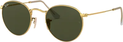 Produktbild von Ray-Ban 0RB3447 001 Round Metal gold / grey