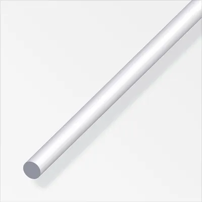Produktbild von alfer Rundstange Aluminium eloxiert silber