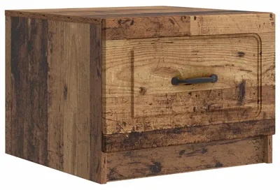 Obrázek produktu pro vidaXL Konferenční stolek se zásuvkami z recyklovaného dřeva 49 x 50 x 37 cm dřevotřísková deska