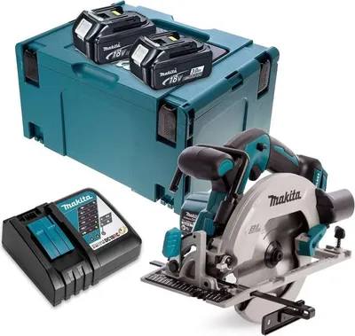 Produktbild von Kreissäge 18V LXT Ø165 mm (2x3,0 Ah) in MAKPAC - MAKITA DHS680RFJ