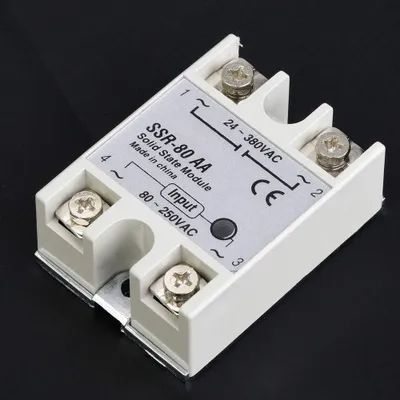 Solid-State-Relais 80A, einphasig, 80-250VAC, Schaltmodul