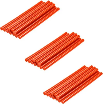 Produktbild von 30 x rote Klebesticks Heißkleber Klebepatronen Ø 11 mm x 200 mm lang