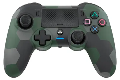 Immagine prodotto di NACON Asymmetric Mimetico, Verde Bluetooth Gamepad PC, PlayStation 4