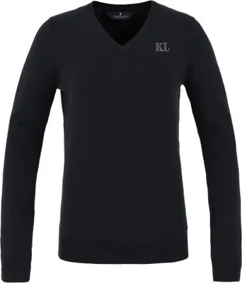 Produktbild von Kingsland Braylee Damen Strickpullover mit V-Ausschnitt Navy Summer 2023, Größe:XL