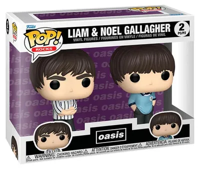 Image de POP-Pack avec 2 figurines Oasis Liam & Noel Gallagher