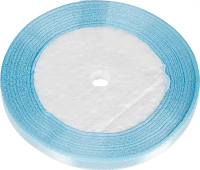 Zdjęcie produktu dla Wstążka satynowa - 6 mm/ 22,5 m - Niebieska