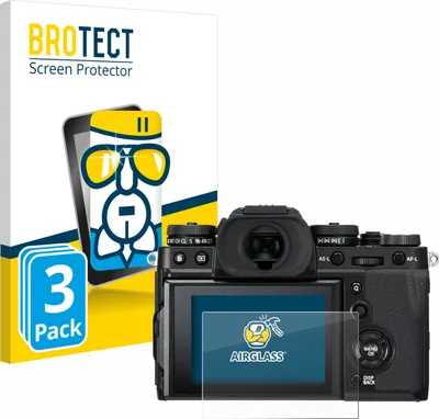 Produktbild von 3x BROTECT Schutzglas für Fujifilm X-T3 Schutzfolie Panzer Folie Glas Display Schutz klar