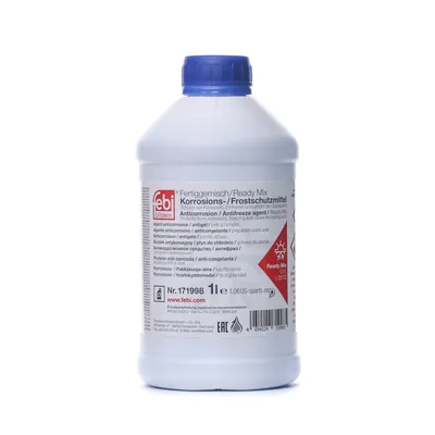 Produktbild von FEBI BILSTEIN Kühlmittel Kühlerfrostschutz 1L Blau -35°C Antifreeze Fertigmischung G11
