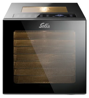 Produktbild von Solis VitaDrey Dörrautomat – 850 W, 8 Edelstahlgitter, Touchdisplay