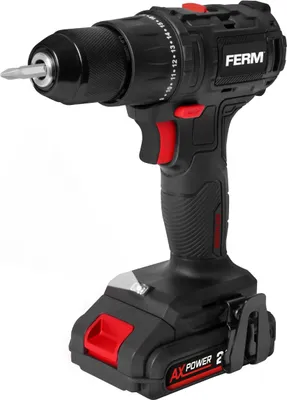 Produktbild von FERM AX-Power CDM1167 Akku-Bohrmaschine - 20V - Inkl. Akku & Ladegerät - 2,0Ah