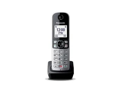 Produktbild von Panasonic KX-TGA685EXB, DECT-Telefon, Kabelloses Mobilteil, Freisprecheinrichtung, Anrufer-Identifikation, Schwarz