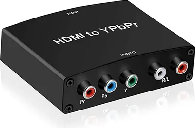 Produktbild von Hdmi kompatibler Adapter YPBPR zu Hdmi Converter Komponente Schwarz