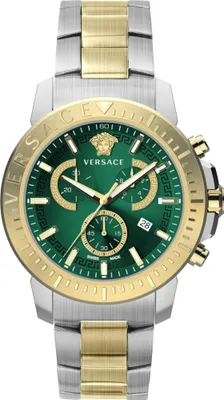 A product shot of a watch on a white background.