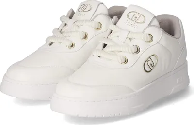 Produktbild von Liu Jo Damen Low Sneaker ME 04 Weiß Leder Synthetik Mix Größe: 36