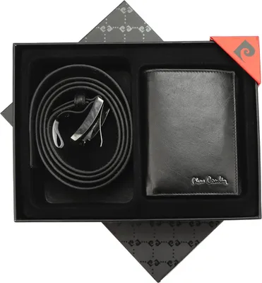 Image de Porte-monnaie ceinture homme en cuir Pierre Cardin, greg-45773