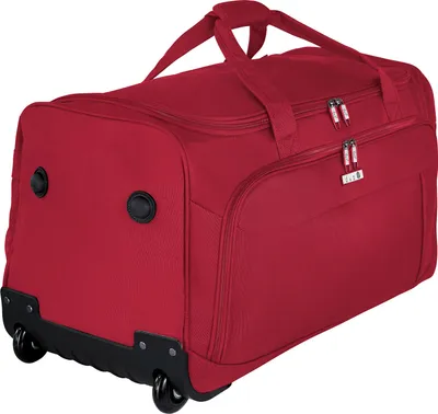 Produktbild von mittelgroße rote Rollentasche Reisetasche mit Räder Trolleytasche