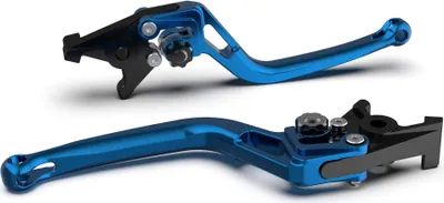 Produktbild von Bremshebel LSL BOW R15 mit ABE für Honda CBR 900 RR Fireblade 929 ccm Bj. 2000 - 2001, Farbe Hebel:blau, Farbe Versteller:schwarz