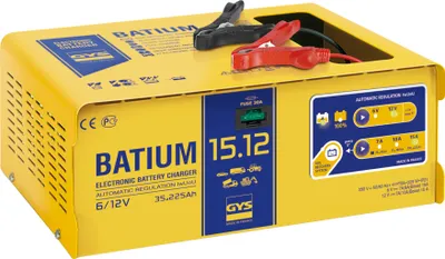 Produktbild von Batterieladegerät BATIUM 15-12 6/12 V effektiv:11/arithmetisch:7-10-15 A GYS