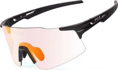 Zdjęcie produktu dla Okulary Sportowe PICA ORRU czerwone z soczewkami fotochromowymi