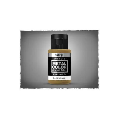 Produktbild von Vallejo 77.725, Gold, Acrylfarbe, Flüssigkeit, 32 ml, 1 Stück(e)