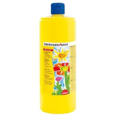 Obrázok produktu pre Eberhard Faber EFAColor, Žltá, 1000 ml, 1 kusov